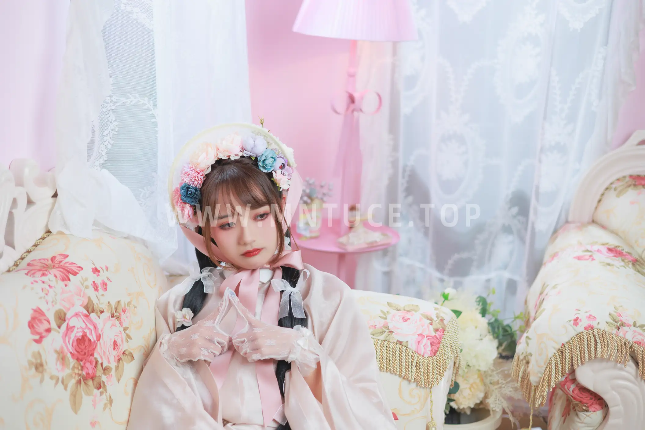 [YITUYU] 2022.07.01 Vol.1344 – Princess Ming’s Tea Party Rabbit Zzz won't eat carrots#[36P]-19